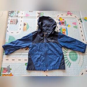 Blue Columbia Rain Jacket 2T